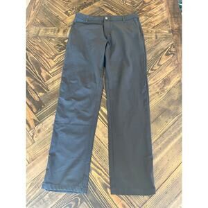 Lululemon Chino Pants Men 32 Performance Active Golf Hiking Outdoor City Street